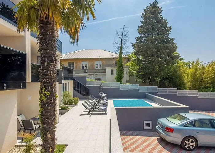 شقة Modernes In Crikvenica Mit Gemeinschaftspool By Interhome